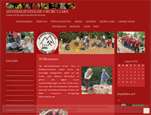 Tablet Screenshot of mineralienhalde.com
